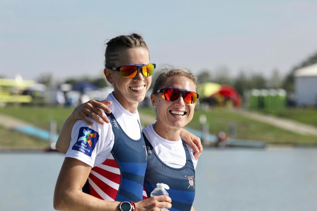 Congrats to the LW2x of Molly Reckford and Michelle Sechser on winning the silver medal at the 2022 <a href="/WorldRowing/">World Rowing</a> Championships! #WRCHRacice #WRChamps
