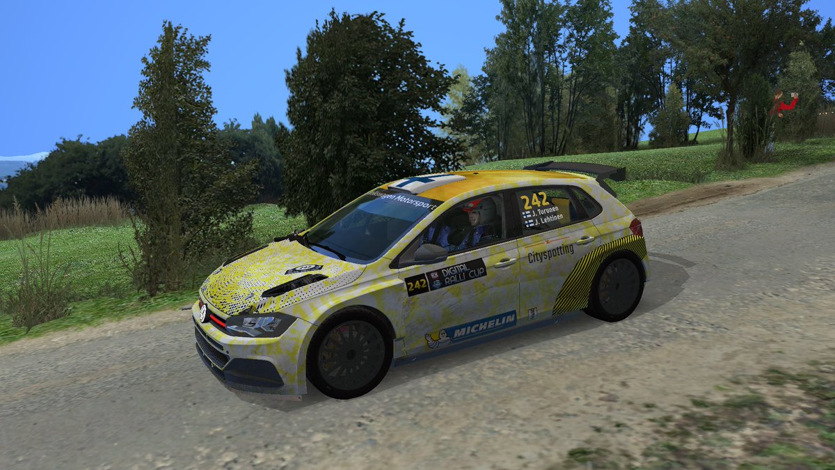 jereturu's tweet photo. Nyt viikonloppuna mennään (taas) rallin merkeissä, kun #digitalrallicup toinen osakilpailu ajetaan asfaltilla! Tuloksia saa seurata osoitteessa: https://t.co/23fyC0s7pE #richardburnsrally #fisra https://t.co/MaqHGVsXqy