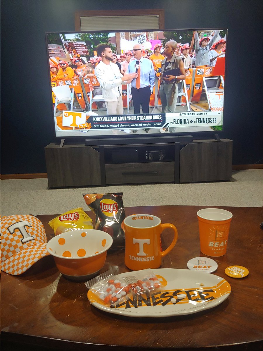 NillaLace's tweet photo. May not be there in person, but I am game day ready #GBO #BeatFlorida #GatorHate @Vol_Football https://t.co/qohuGndBP7