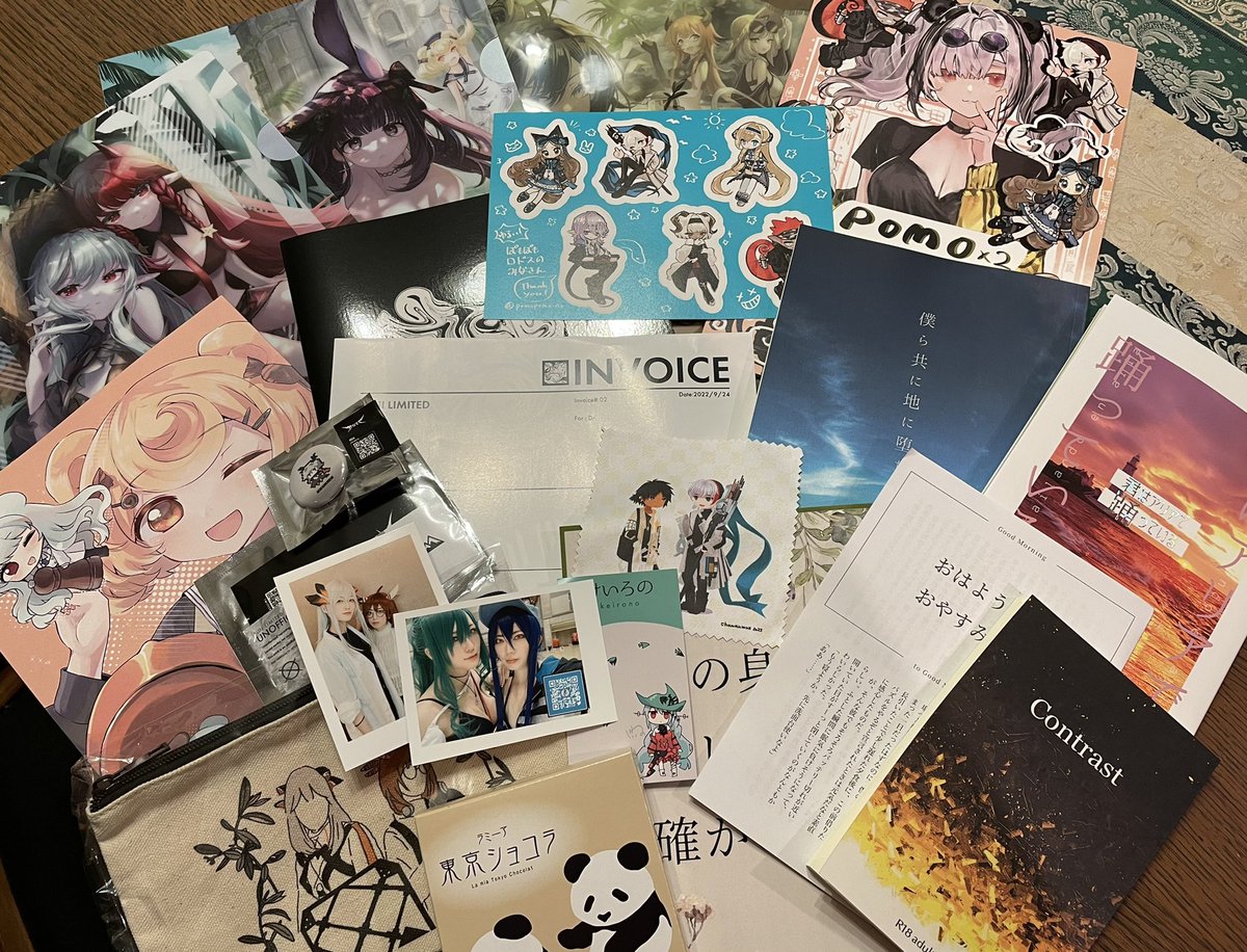 購入させて頂きました品々…そして有難い差し入れ…これから楽しみます!!!!

#AIS_01 