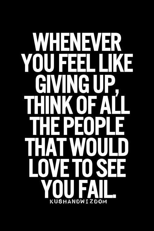 thirdyrom's tweet photo. Day 15
[09/24/22, 9:40am]

“Whenever you feel like giving up, think of all the people that would love to see you fail"

#21dayspositivitychallenge #day15 https://t.co/dmilL0oeHb