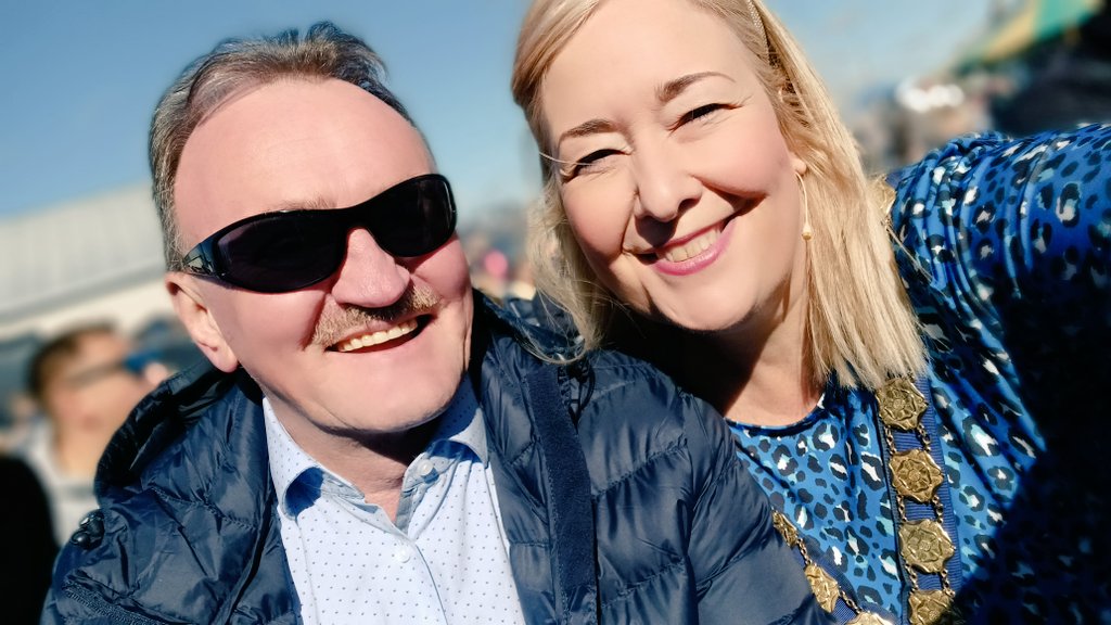 KarenDouglas_NI's tweet photo. Having a fabulous afternoon at @ANDborough #TideNTurf in Portavogie with celebratory chef Theo Randall and @S_ERC Hospitality Team #TasteAND #BetterOffAtSERC https://t.co/WAycN4zxuP