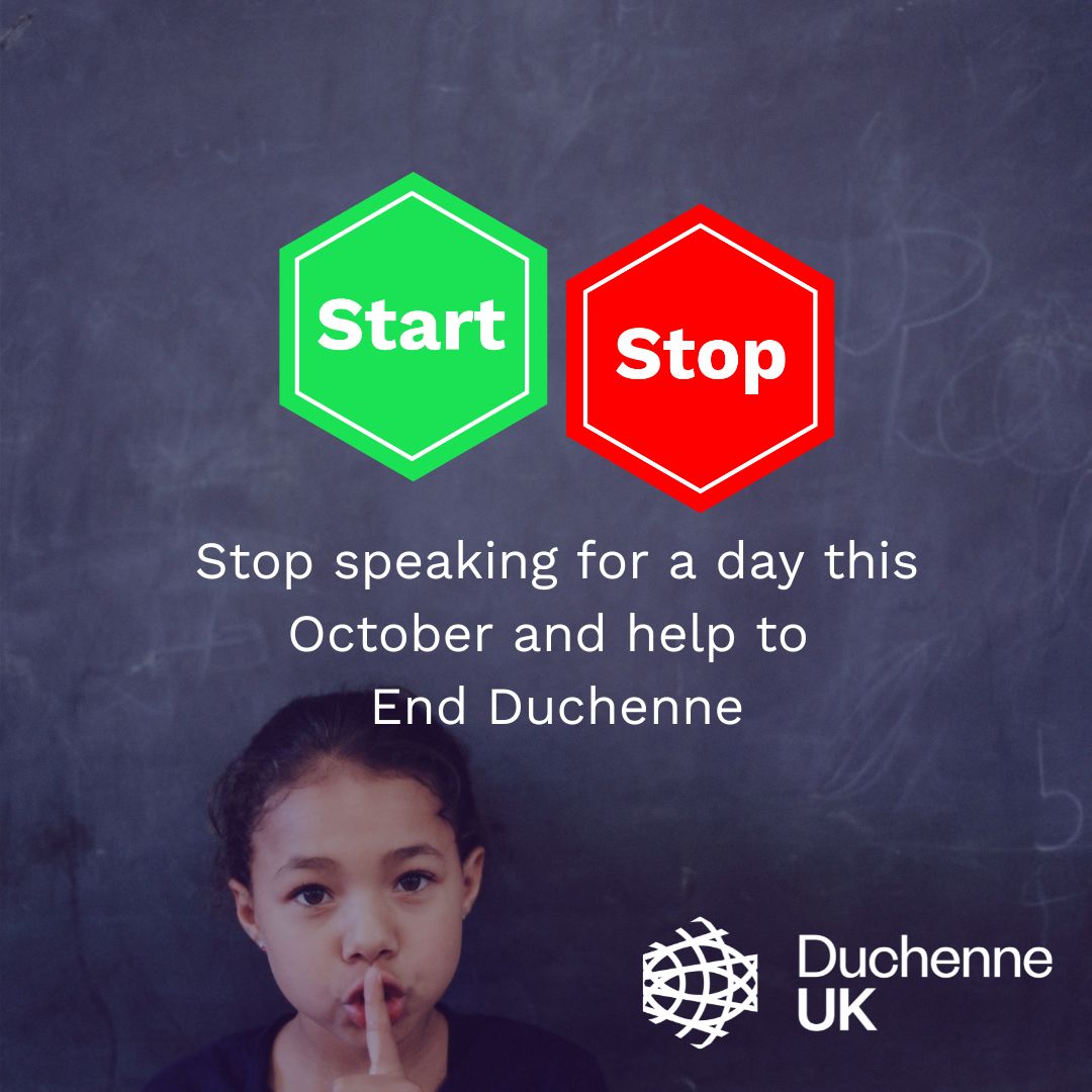 DuchenneUK's tweet image. 🎊Start Stop Fundraising Idea🎊

Are you a chatterbox? Would people pay for your silence for a day? Take advantage, complete a sponsored silence as a part of your Start Stop fundraising!! 🤐

Sign Up Now! duchenneuk.org/startstop/

#StartStop #DuchenneUK #fundraising #DuchenneArmy