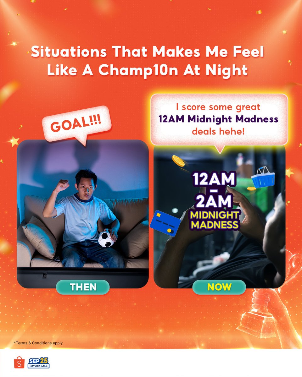 Shopee Malaysia on Twitter "⚽ You too can score our deals like a champ