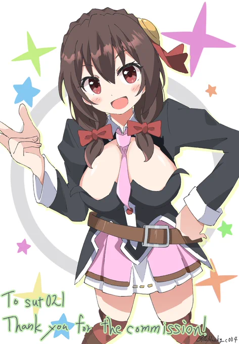 Skebで描かせていただいたゆんゆんです 