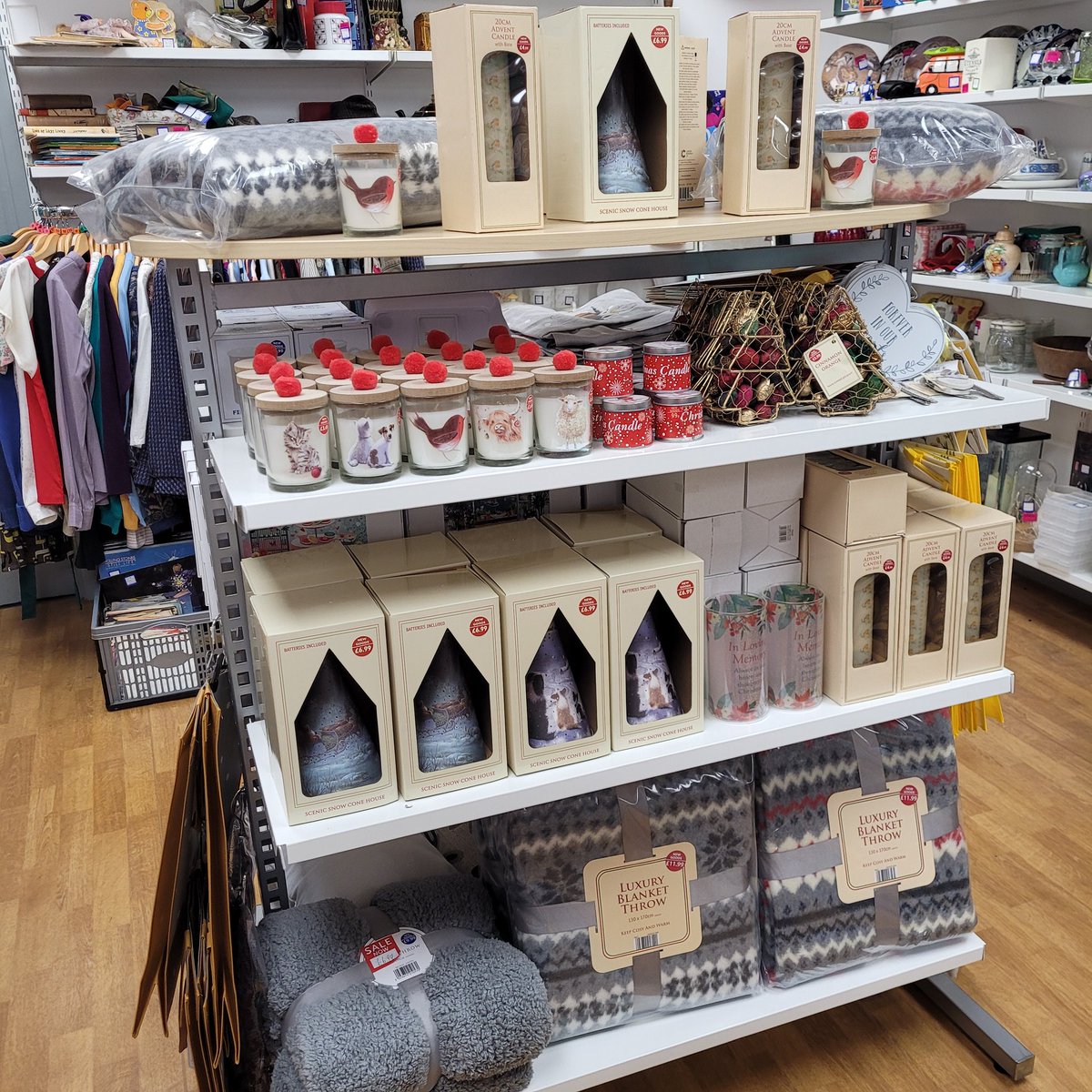 New Christmas gift range in store.
#crukshops #kingslynn #Christmas2022
