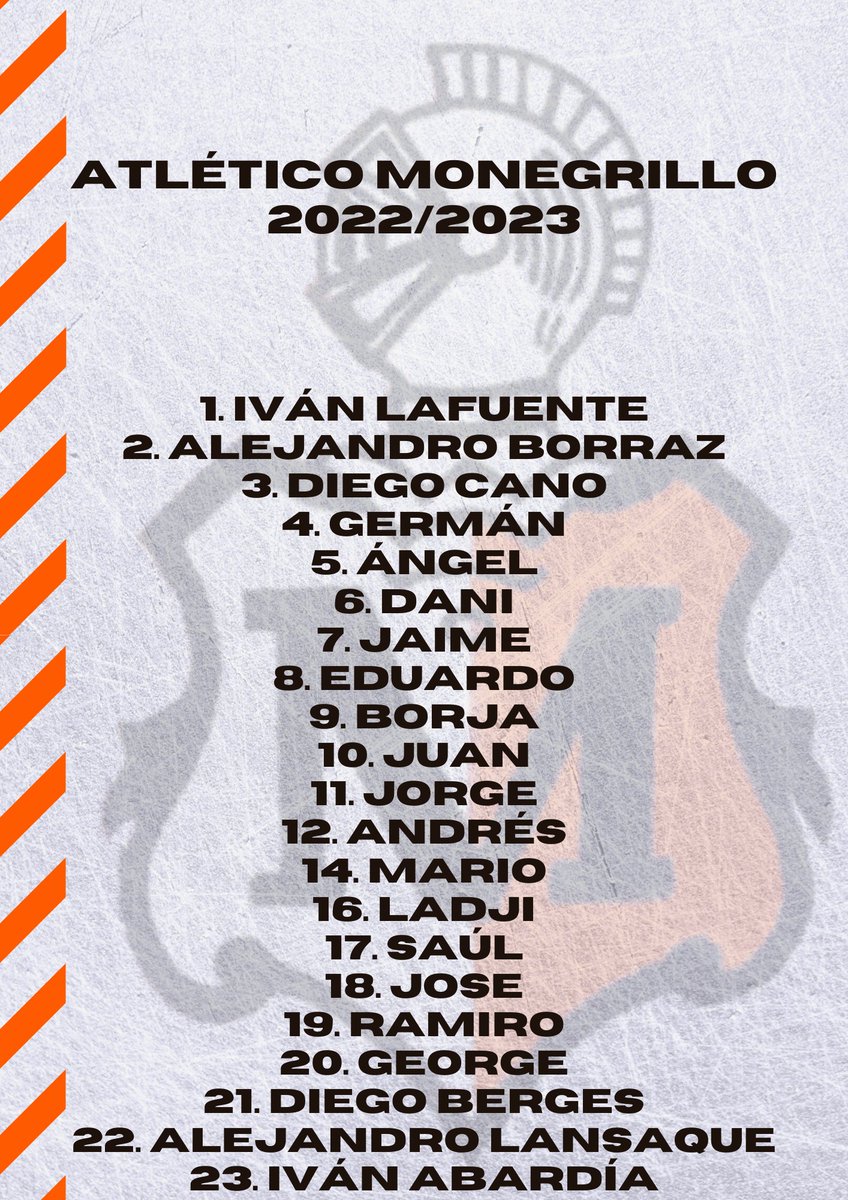 PLANTILLA TEMPORADA 2022/2023

Estos son los chicos que defenderán nuestros colores esta temporada.

#MonegrilloTeQuiero