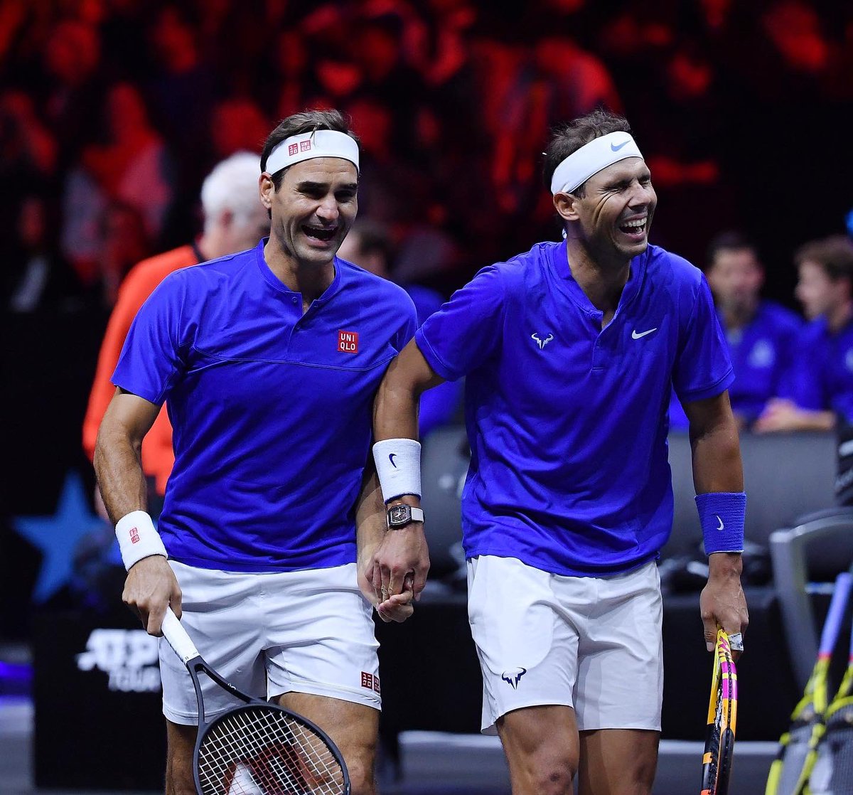 “A friend who understands your tears is much more valuable than a lot of friends who only know your smile.”
#LaverCup #Federer #Fedal