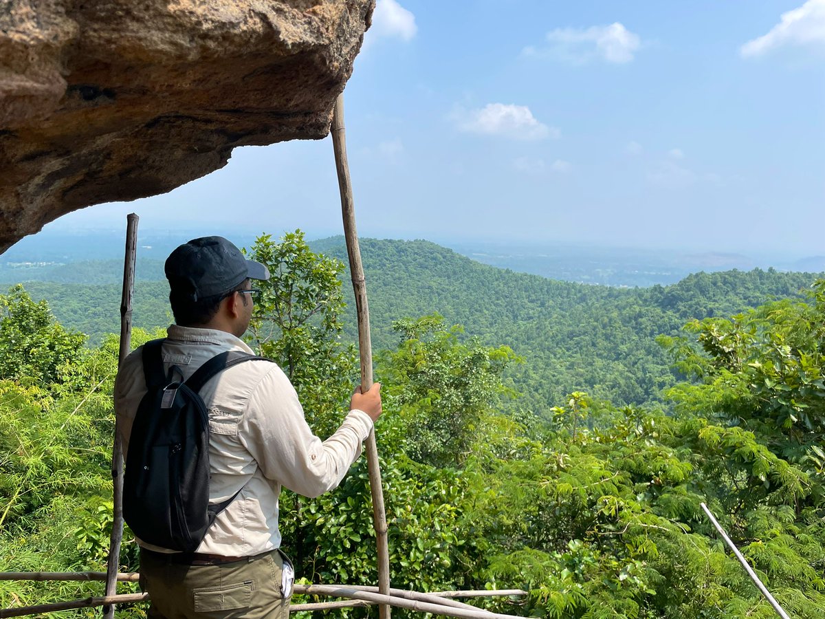Lalit_ifs's tweet photo. #Nature’s 🌏 Balcony 
#trekking #RajpurRF 
#JharsugudaForest https://t.co/gu87lMFcGV