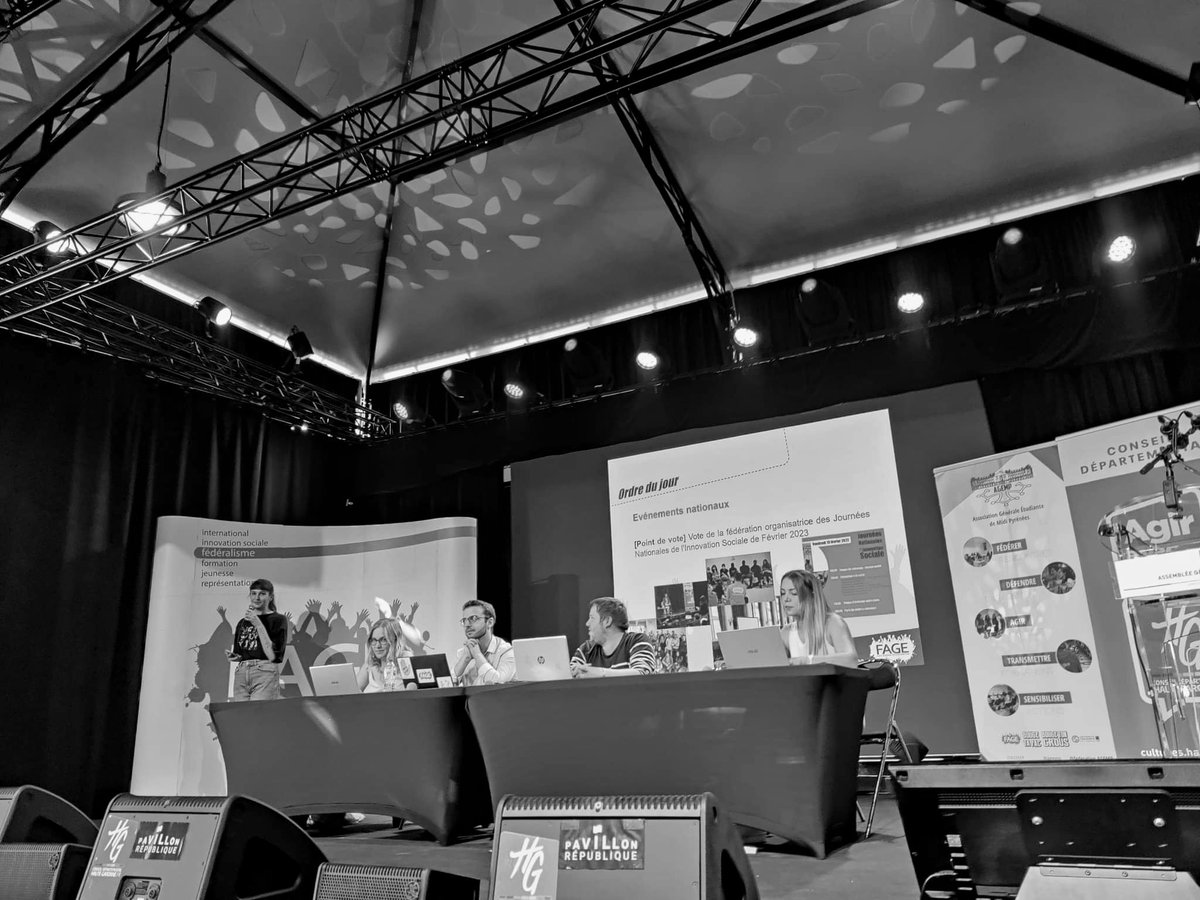 AGATE_Tours's tweet photo. #CongresFAGE || 📣 élection de la ville hôte des JNIS (Journées Nationales de l'Innovation Sociale) :
L'@AGATE_Tours et son réseau sont ravi.e.s d'annoncer qu'elles se dérouleront à #Tours en février 2023 ! https://t.co/HGC4fCMsUp