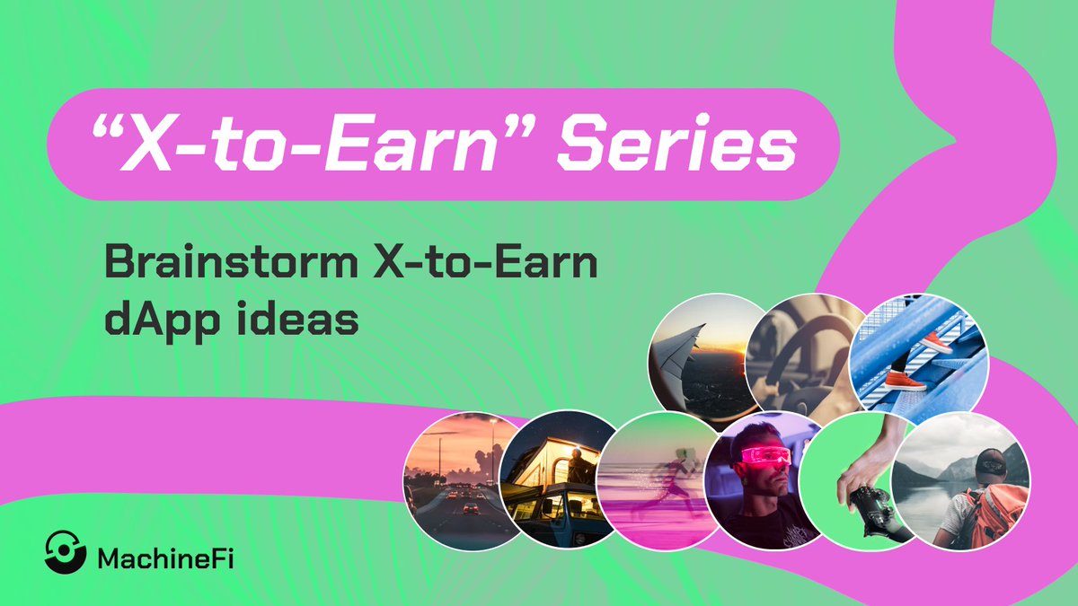 #MachineFi makes it possible to X to earn 👍

Yes, you can place anything instead of X here!

Share your ideas in replies, and 5 craziest, most exciting (also doable) ones win a mention in our blog!

We'll start with a simple one: walk to earn!
Now, you go!

#IoTeX