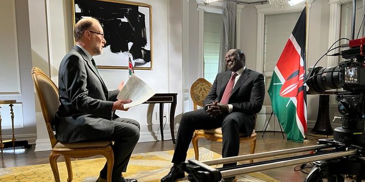 NationAfrica's tweet photo. Ruto: Why I tasked Uhuru to lead regional peace efforts
https://t.co/lAP6oX6v5P https://t.co/t1mJrpXzwN