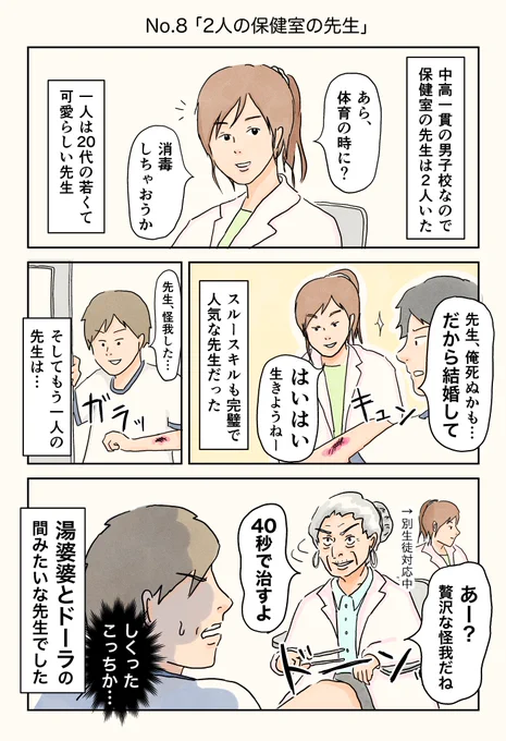 男子校の先生たち。

#男子校エッセイ #エッセイ漫画 