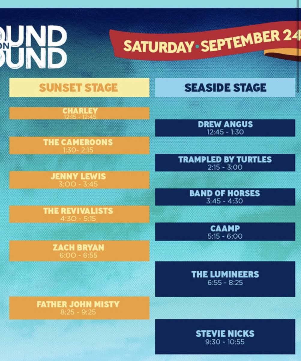 In case you’re heading to <a href="/soundonsoundCT/">soundonsoundct</a> #Bridgeport - pumped for <a href="/zachlanebryan/">Zach Bryan</a> &amp; <a href="/StevieNicks/">Stevie Nicks</a>