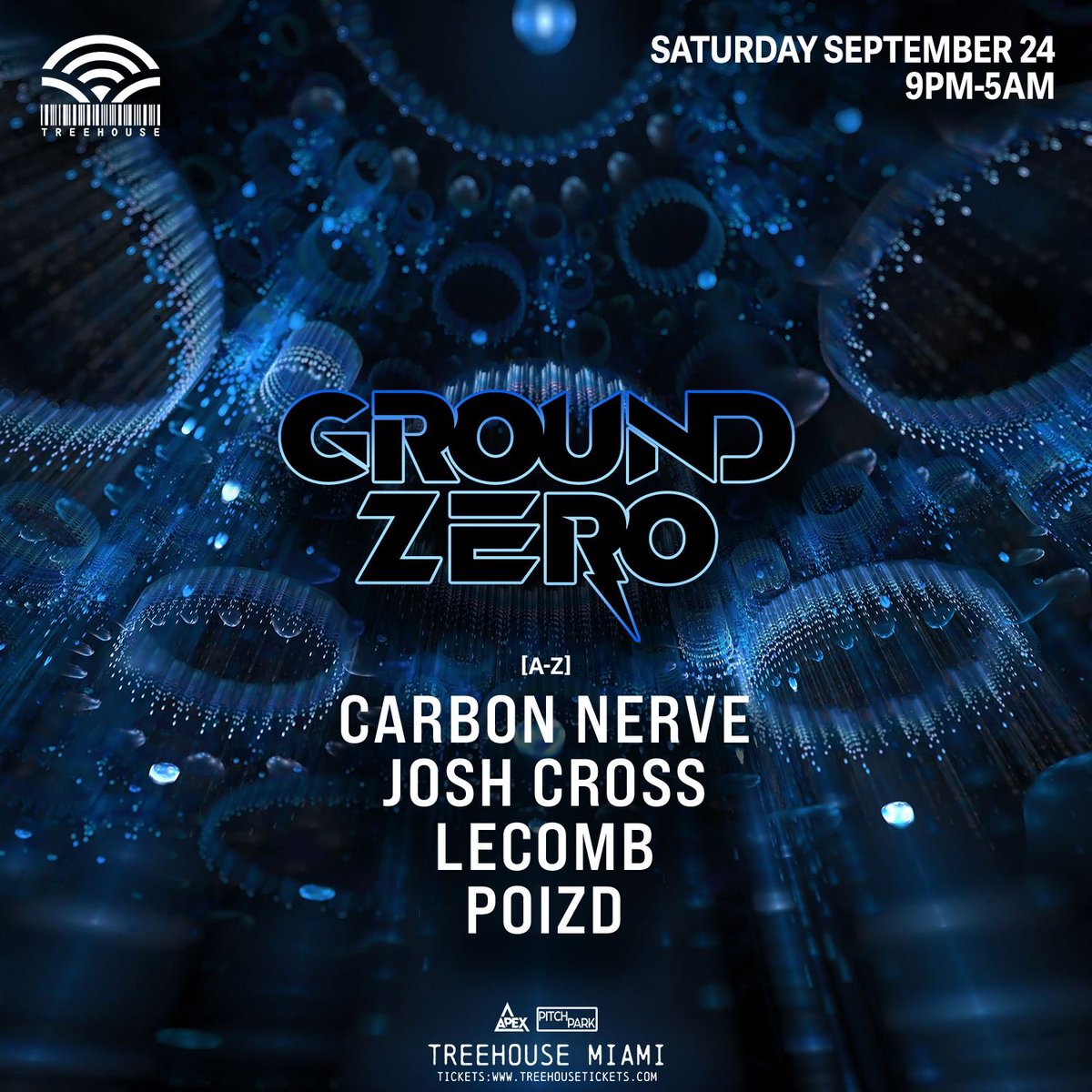groundzeromiami's tweet photo. GROUND ZERO | Tonight at @treehousemiami 

Bringing a special guest all the way from Puerto Rico.

See you there! 
https://t.co/DytnzHXv3S https://t.co/vT57wMDPoK