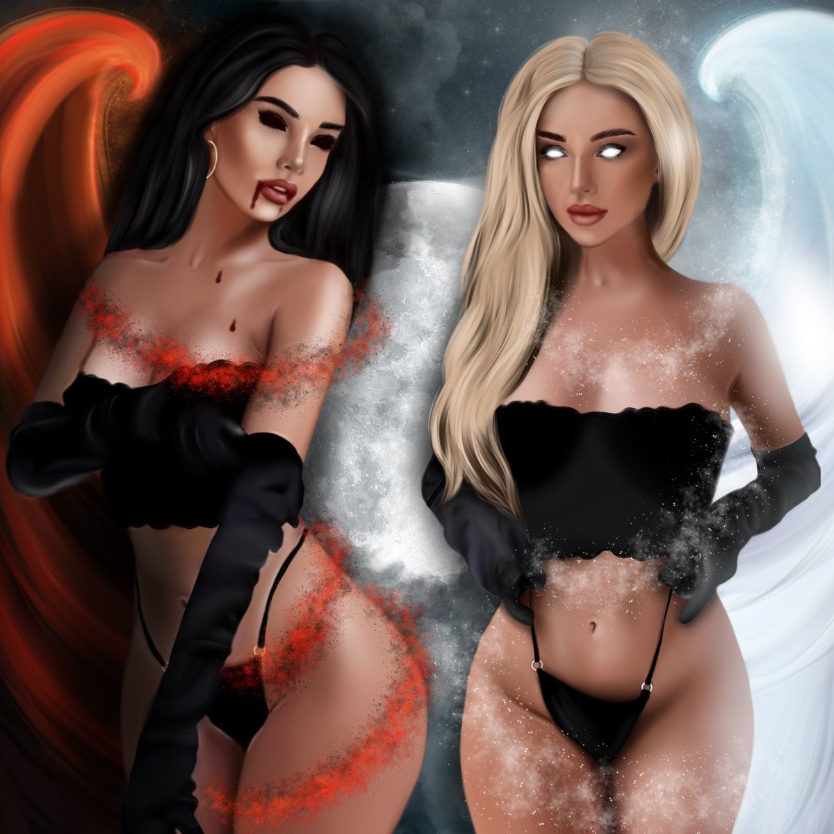 Alla_Black_NFT's tweet photo. NEW DROP | @opensea 

In the collection “NYMPHS”

🖤“Dark VS Light”🤍

Link👇🏻🔗

https://t.co/oABFjqfrNK

#NFT #KatoOGgo #BenjaminBitcoin #KatoKrew #FairArtNFT https://t.co/xuCnQ6jjoW