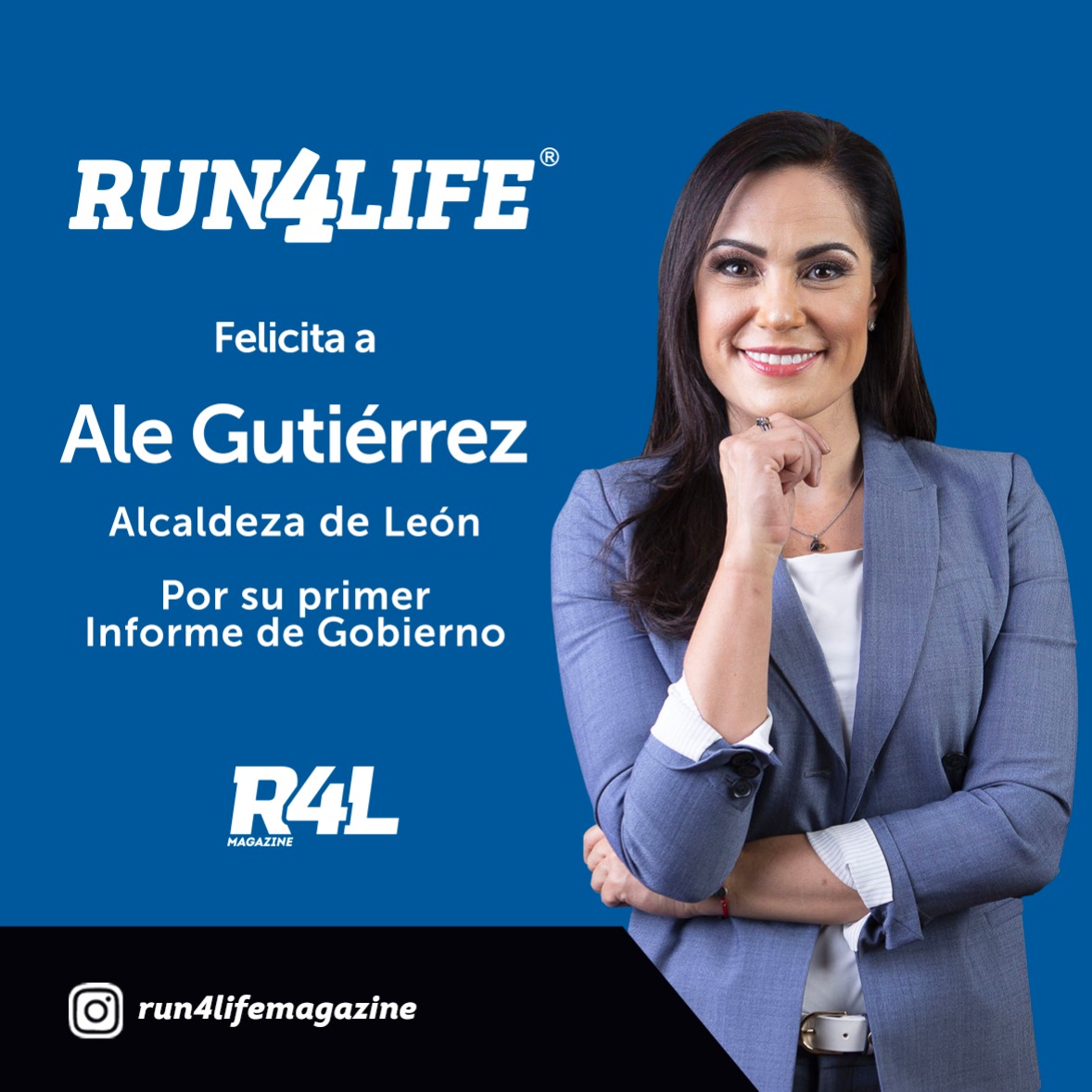 R4Lmagazine's tweet photo. Felicitaciones @AleGutierrez_mx 
Por su 1er. INFORME https://t.co/pfTXNxUbJO