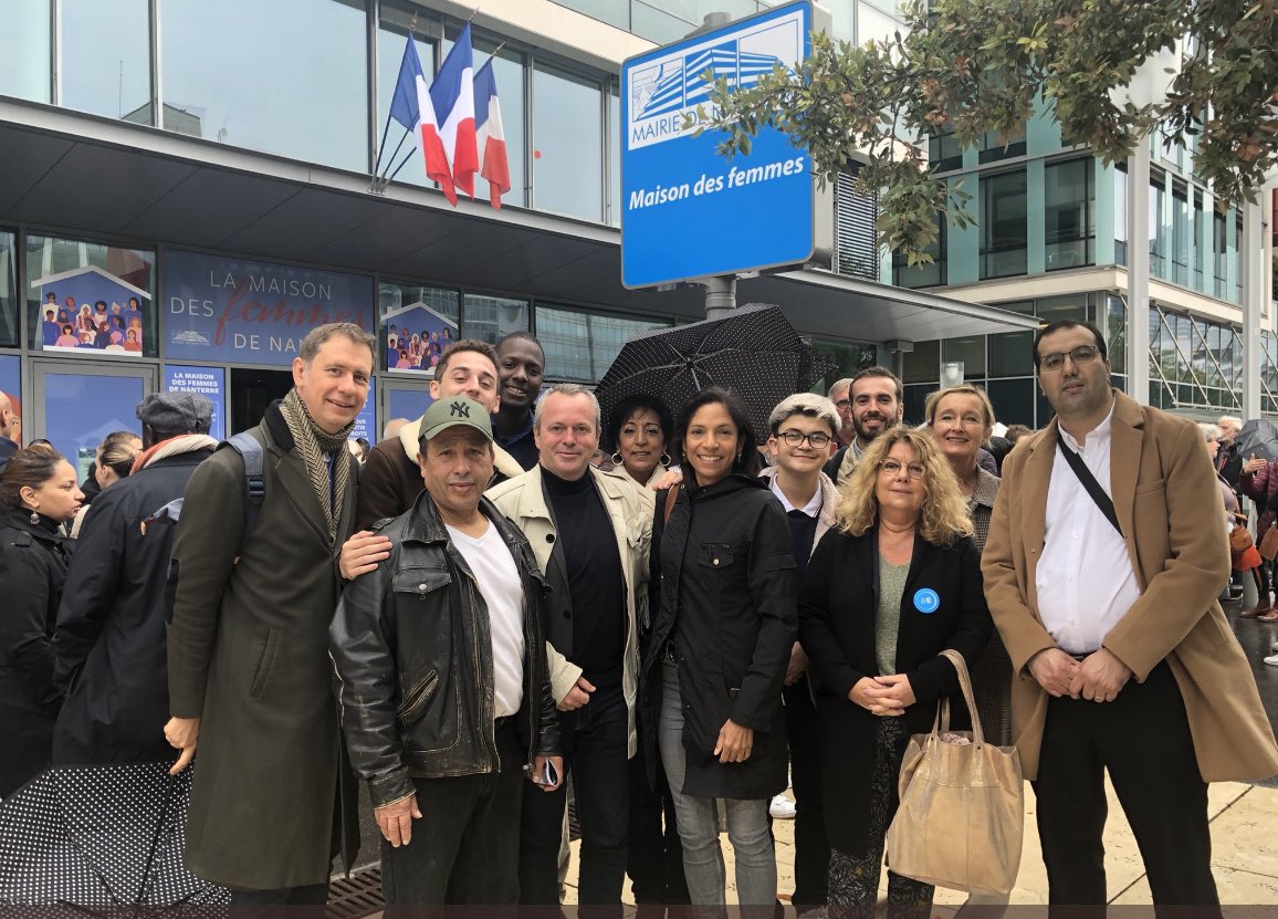 Un grand merci à @RomeIsabelle  venue présenter les missions de son ministère et dialoguer avec les militants @92enmarche . La maison des femmes de Nanterre a ensuite été inaugurée. On ne lâche rien.  Soutien à toutes les victimes. #ÉgalitéFH #ÉgalitéDesChances #Discrimination.