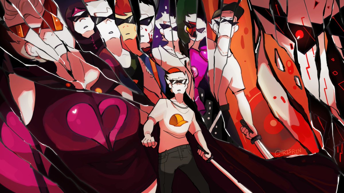 「Splinters and Broken Glass.[#homestuck #」|Chrisのイラスト