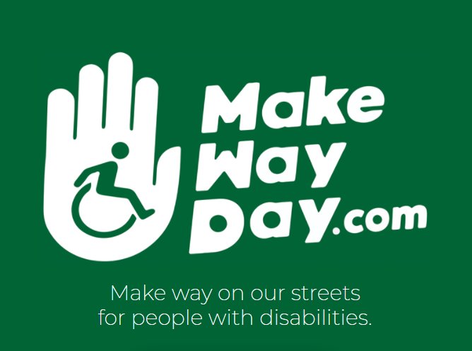 limerickyouth's tweet photo. Today's #MakeWayDay raises awareness of the daily challenges people with disabilities experience by inconsiderate parking on streets &amp; footpaths e.g a car 'half parked' on a footpath can block a wheelchair.

For more on what you can do 👉🏽 https://t.co/77qOunHrhq

#limyouth #lys https://t.co/wVWD6RXWVx