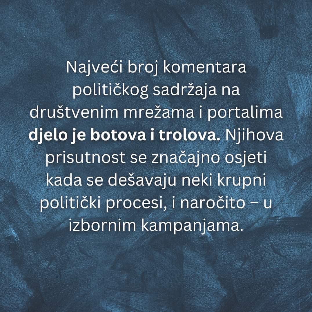 CIN__CG's tweet image. ✨Da li razlikujete komentare botova od pravih komentara?

👉Link teksta cin-cg.me/mreze-botova-i…

#cincg #bot #internetbot