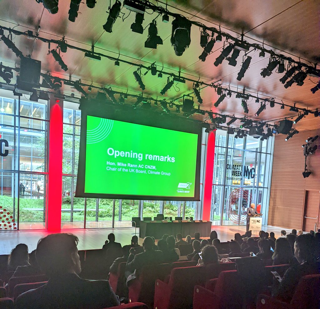 RubyChorbajian's tweet photo. Leaving NY after an inspiring #ClimateWeekNYC... so many dedicated partners &amp; passionate climate actors (tmtl) working together to showcase achievements and chart the way forward. Tons of gratitude to the incredible team @ClimateGroup for bringing it home! #gettingitdone https://t.co/vwqa3iBkWo