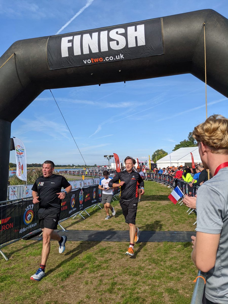 So many participants at Dorney Lake today for the #SpiritofBelron challenge! It's great to see the challenge return after two years since our last in person event.