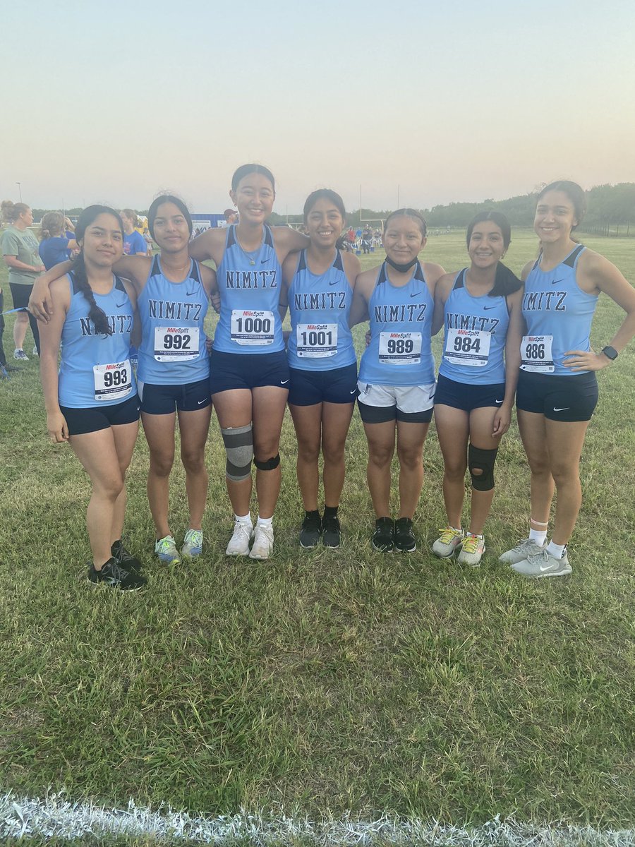 irvingnimitzcc's tweet image. Varsity Girls! Race 1! #irvingisd