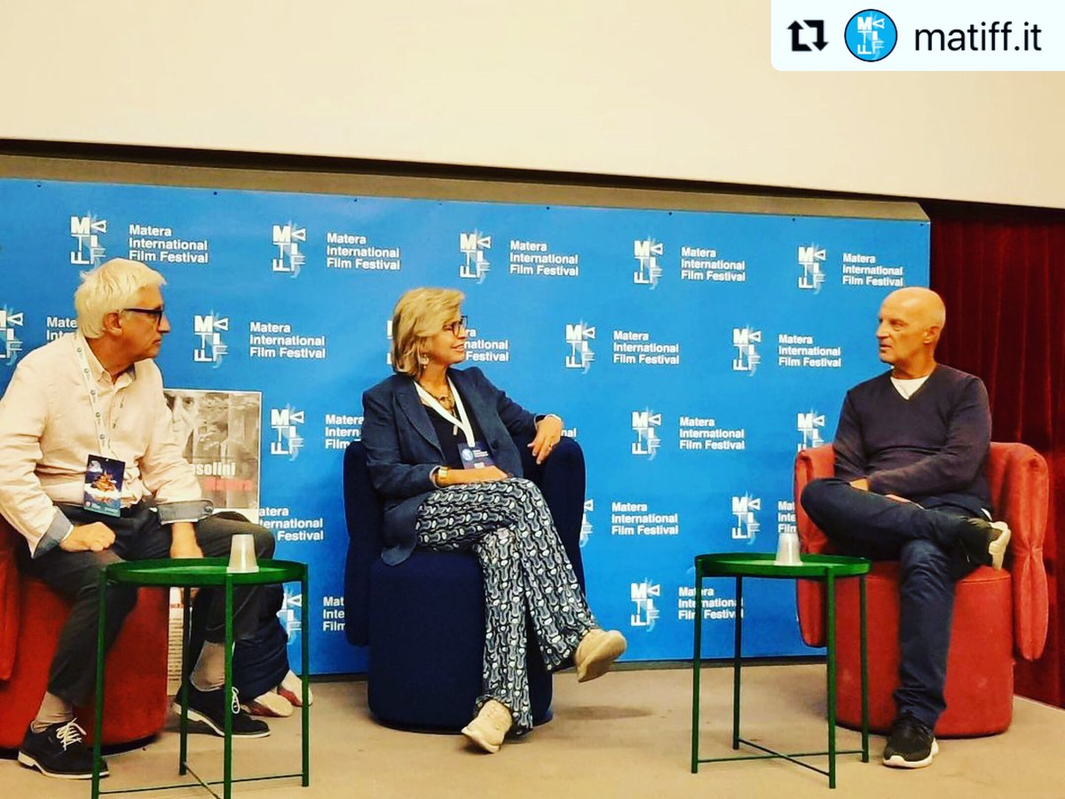 Happening now ‼️🎬
Il talk con i nostri carinissimi giurati Maria Xenia Doria Visconti di Modrone ed Armando Lostaglio insieme a Marco Falorni, autore di Funari Funari Funari e produttore di Libero Produzioni 🎬✨

@liberoproduzionitv 

#matiff #matera #sassidimatera #cinema