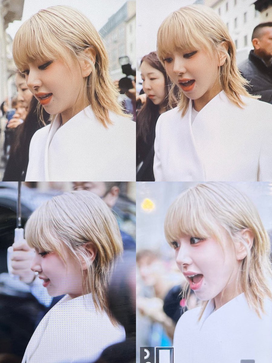 spinorbinmusic's tweet photo. Chaeyoung looking gorgeous at Milan Fashion Week Ferragamo Show. ❤️ https://t.co/J4OlIEG4Yq