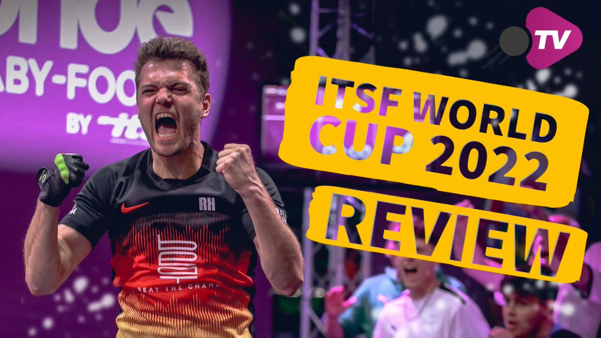 FoosballTV's tweet photo. We just released the review clip from the foosball world cup 2022.

Check it out here:
https://t.co/XboUB2WT92 https://t.co/XRaoiPcLUJ
