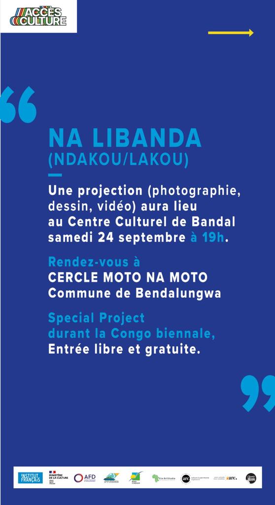 CongoBiennale's tweet photo. #CongoBiennale et le projet #NaLibanda ce soir à Moto na Moto (Bandal). Des artistes antillais en visite à Kinshasa vont présenter une installation au public de Bandal. Accès libre à tous. https://t.co/vnGh7dSJr9