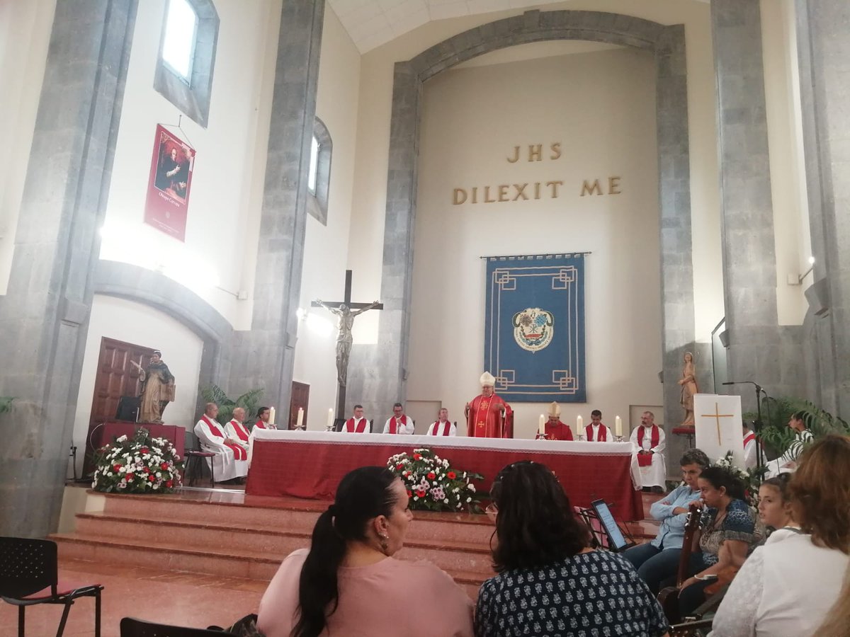 IsticGC's tweet image. Misa de inicio de curso en el Istic