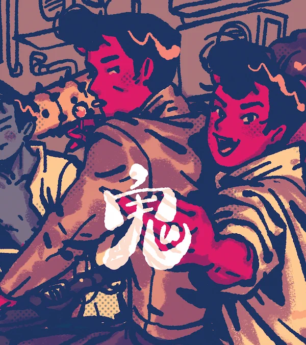 Preview of my piece for this super cool Demon Artbook!  