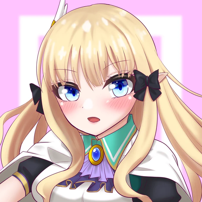プリコネからサレンちゃん描きました(習作)#プリコネR #サレン 