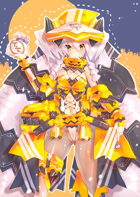 #3連休はフォロワーさんが増える時期的にハロウィン系で 