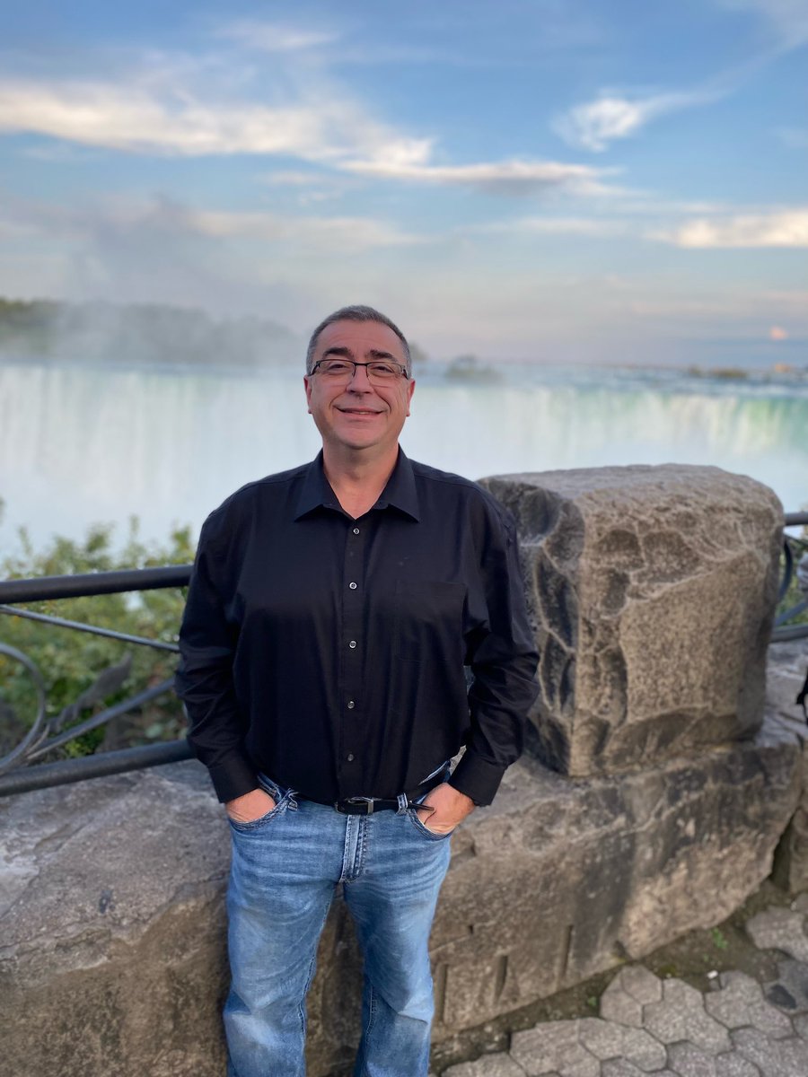 Beautiful evening at the Falls