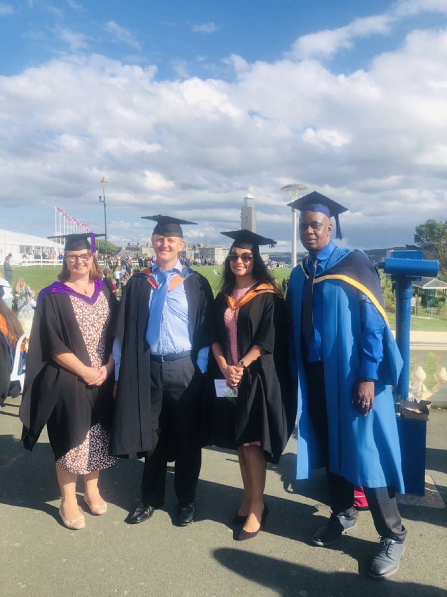 Great time with colleagues, celebrating Class 2022&amp; 2020 University of Plymouth Nursing student.