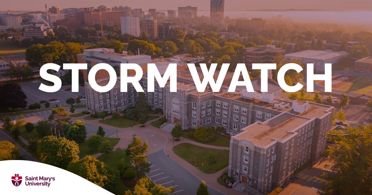 smuhalifax's tweet photo. STORM UPDATE: Due to disruptions caused by Hurricane Fiona, campus will remain closed until Sunday, September 25. Campus may reopen Sunday. Any updates related to reopening will be posted by 10 am on Sunday. 

More detail: https://t.co/WTQMXOT2DZ #SMUAlert https://t.co/dvKKRNE1Rg
