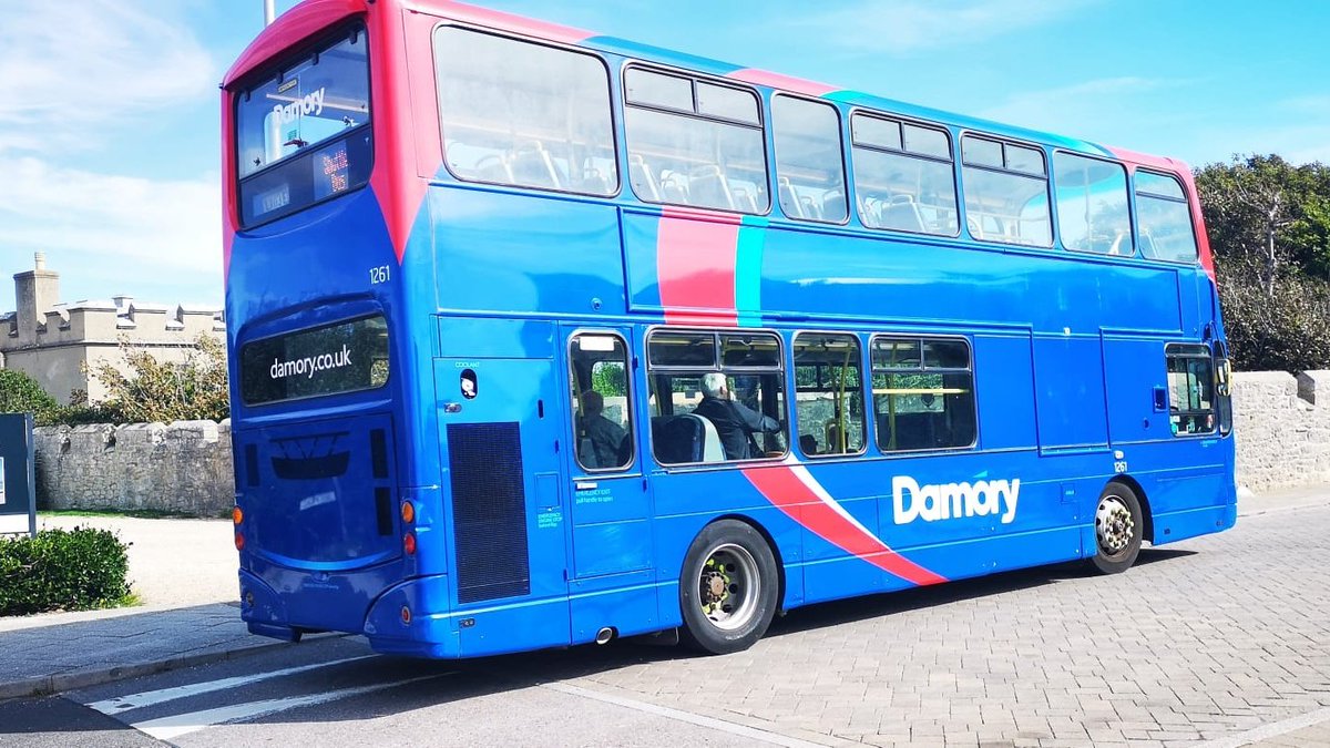 DAMORYCOACHES's tweet photo. Do we have one of the most exciting #Cruise #Shuttle routes in the UK?  #teamdamory @portland_port https://t.co/dwSdLyGYNK
