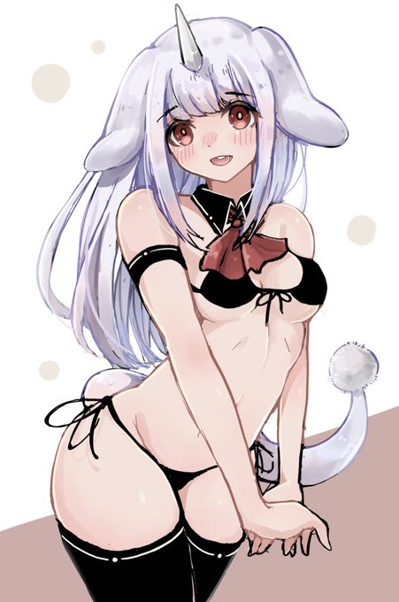 ドラゴン娘×🐇ちゃん 