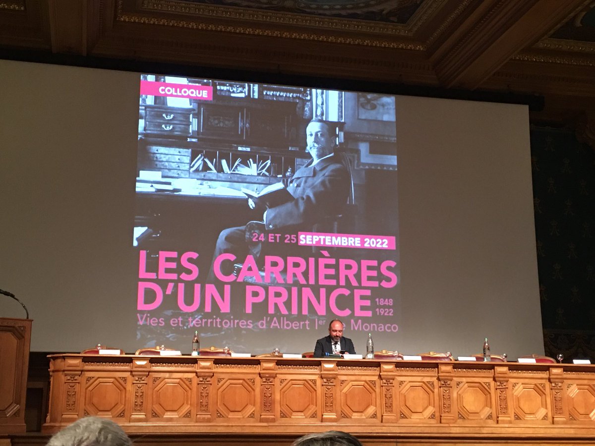 Eric_Anceau's tweet photo. Au Musée océanographique de Monaco pour le colloque du centenaire d’Albert Ier
Colloque pluvieux, colloque heureux 
Avec SAS Albert II @XavierMauduit @bernstephane Vincent Duclert Jean-Marc Hovasse… @OceanoMonaco @GvtMonaco @Monaco_Matin https://t.co/kJzlqvyKTc