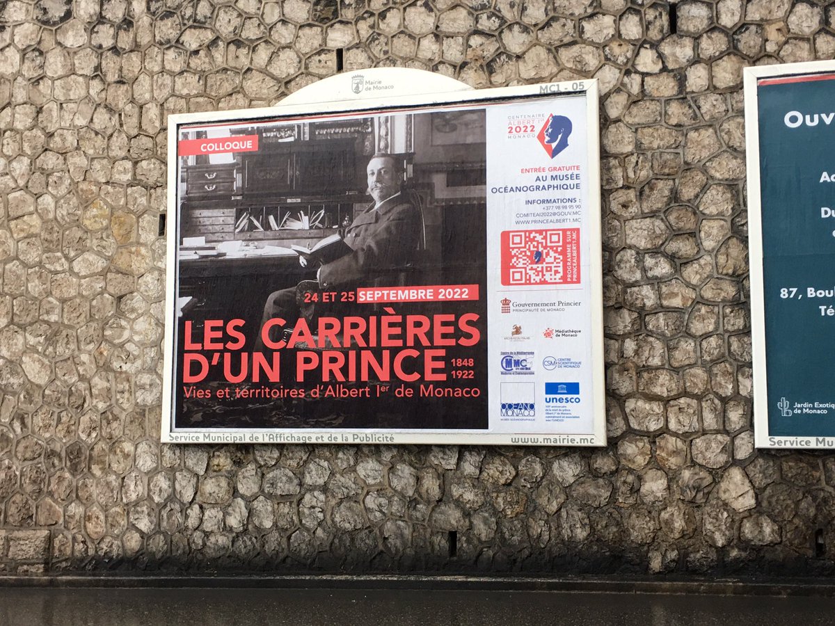 Eric_Anceau's tweet photo. Au Musée océanographique de Monaco pour le colloque du centenaire d’Albert Ier
Colloque pluvieux, colloque heureux 
Avec SAS Albert II @XavierMauduit @bernstephane Vincent Duclert Jean-Marc Hovasse… @OceanoMonaco @GvtMonaco @Monaco_Matin https://t.co/kJzlqvyKTc