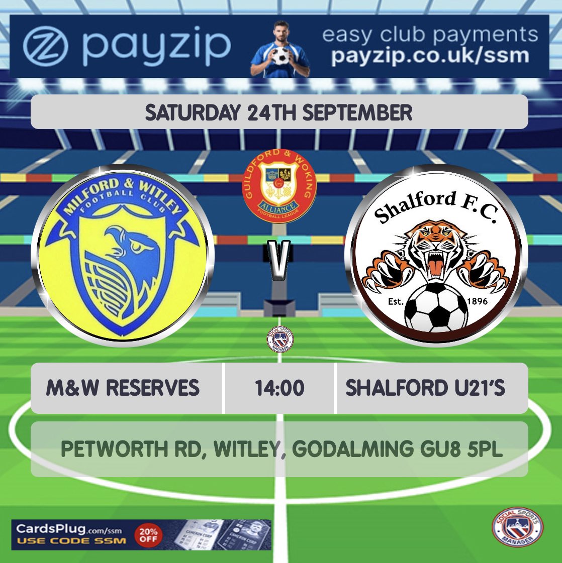 First home game for the reserve team today and face a young shalford side. We will be looking to build off the great result last weekend. Come down and support the lads. COME ON YELLAS💛⚽️