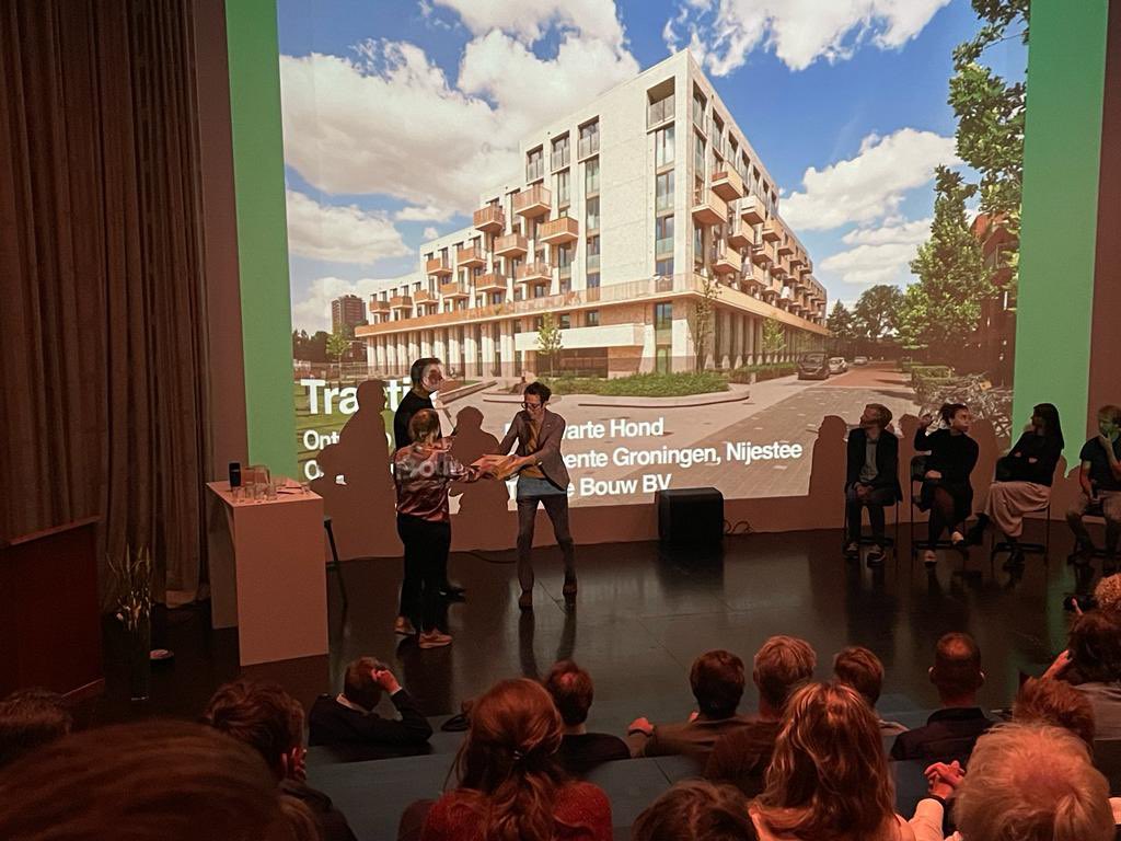 Architectuurprijs voor Tractie. Sociale huur in de Grunobuurt! #nijestee