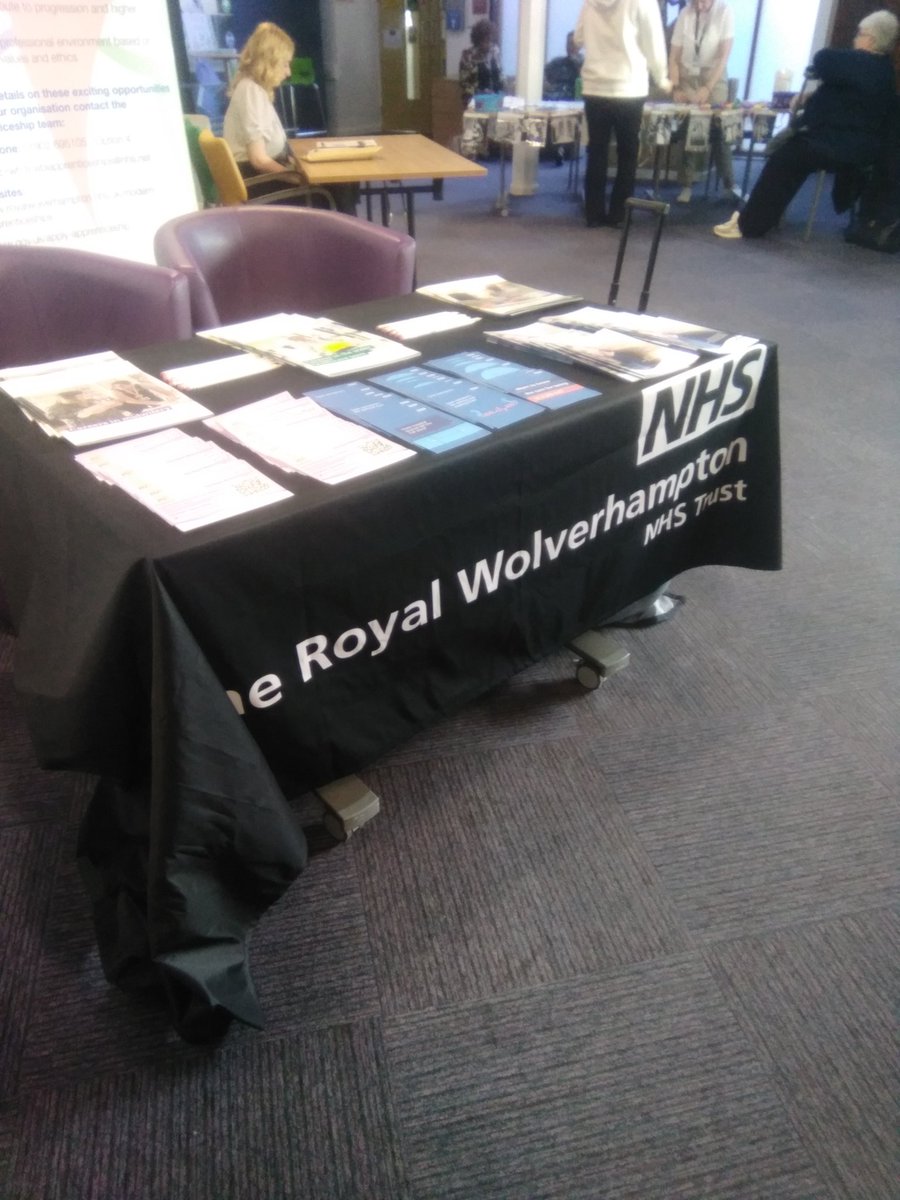 Come join us at the RWT recruitment day. 10am til 2pm in the WMI, New Cross hospital