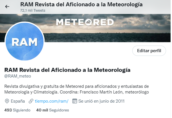 RAM_meteo's tweet photo. Yo también he sufrido las consecuencias indirectas de #Hermite y otros elementos en el crecimiento explosivo de mis seguidores. Nada que decir, salvo gracias.☺️☺️ https://t.co/lGgbgFffXl