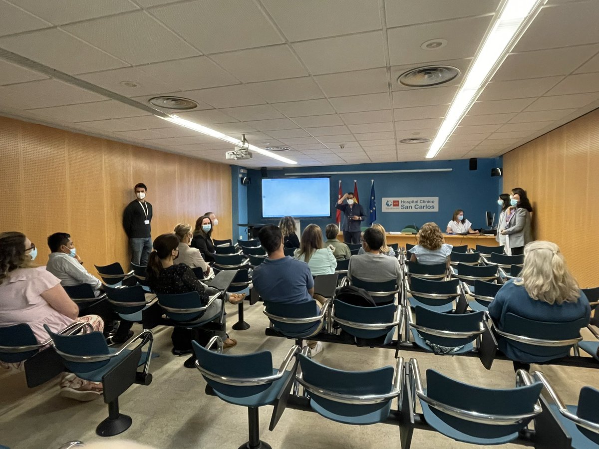 Visita al Hospital Clínico San Carlos para conocer su modelo de #Innovación de la mano de <a href="/juliomayol/">Julio Mayol</a> y su #equipo #SomosClinico