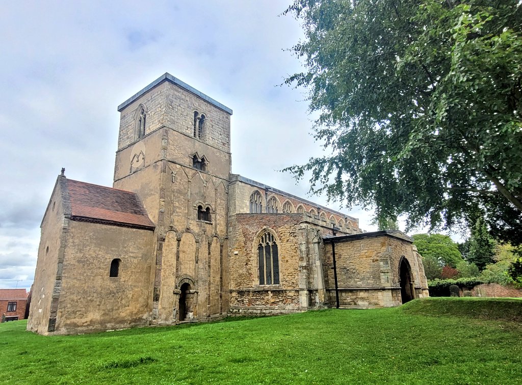 For #steepleSaturday, the lovely #Saxon squareness of St Peter's, Barton-on-Humber. #Lincolnshire