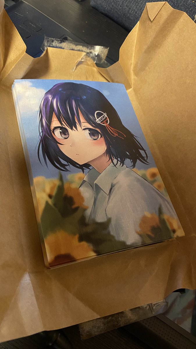 羽黒(艦これ) 「一応明日の告知です。本はコミケで出したやつだけ持っていきます。多分余るので余った」|73すけのイラスト